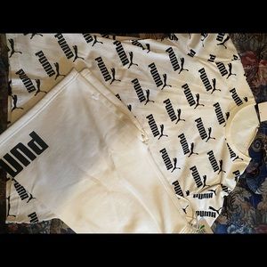 Puma short set never worn